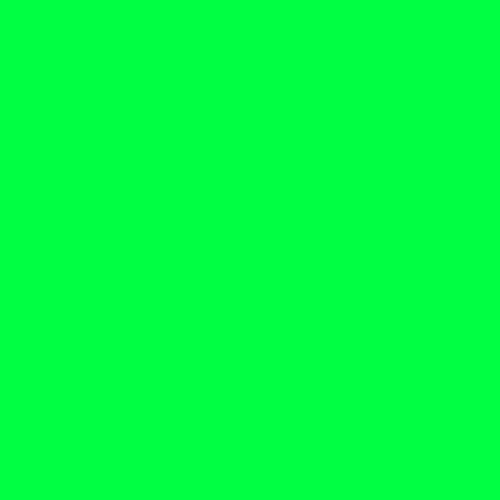 500×500pxの単色画像 #00FF42(カラー番号096)