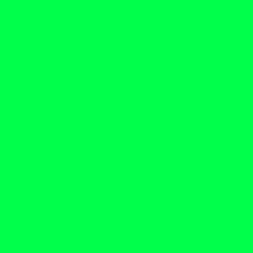 500×500pxの単色画像 #00FF48(カラー番号097)
