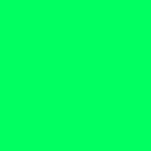 500×500pxの単色画像 #00FF60(カラー番号101)