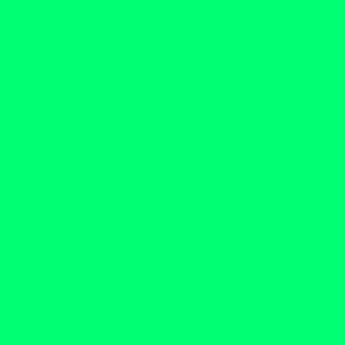 500×500pxの単色画像 #00FF72(カラー番号104)