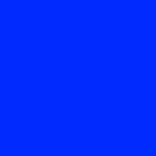500×500pxの単色画像 #002AFF(カラー番号163)