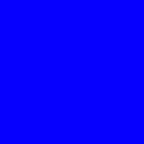 500×500pxの単色画像 #0600FF(カラー番号171)