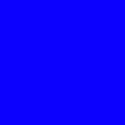 500×500pxの単色画像 #0C00FF(カラー番号172)