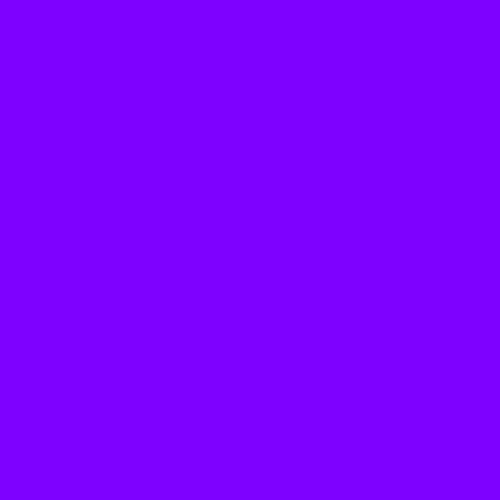 500×500pxの単色画像 #7E00FF(カラー番号191)