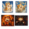 天使と悪魔な猫