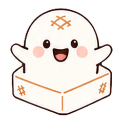 ぷくっとおもちの表情スタンプ