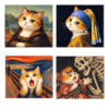 世界のニャ画 猫が演じる名画たち